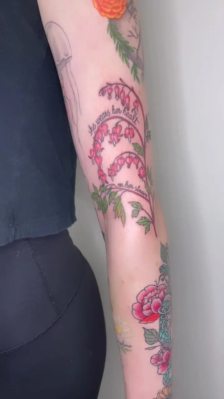 Added some more to this colorful sleeve and I’m so happy with how it’s coming together 😍 * * * #colorfultattoo…