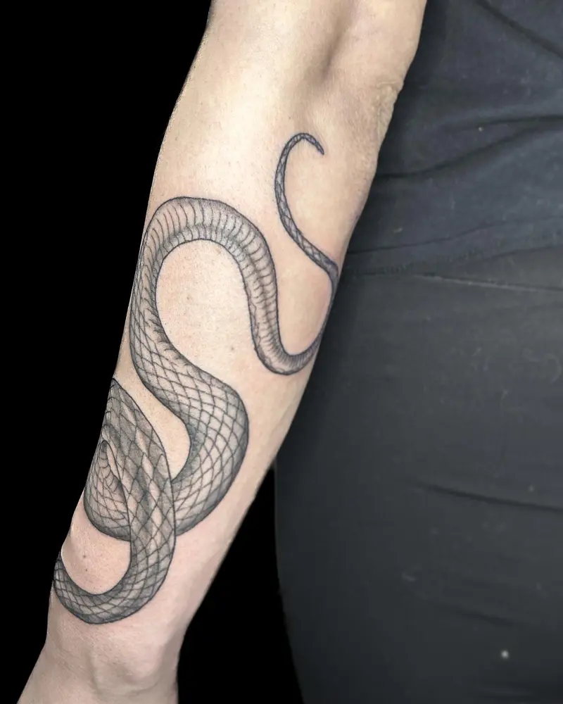 Snake I did last weekend. This was done on my raffle winner and it was so fun! I’d love to do more like this! * * *…