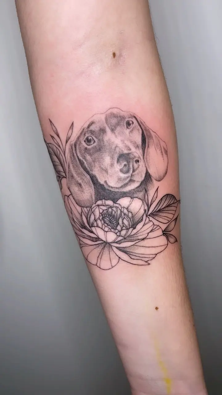 Tattooed this very good boy today and had a blast. I have done a bunch of pet portraits over the years, so I would…