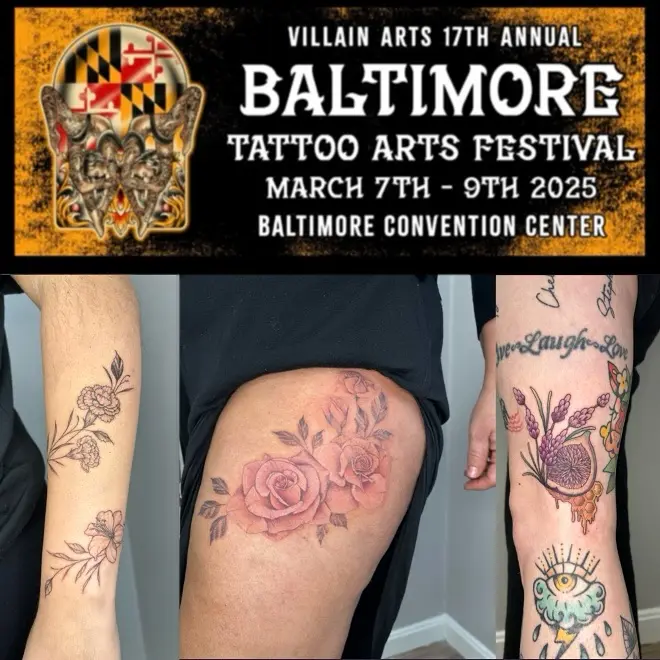 Second time doing the Baltimore tattoo convention and I’m so excited!! And to add to the fun, I’ll be sharing a booth…