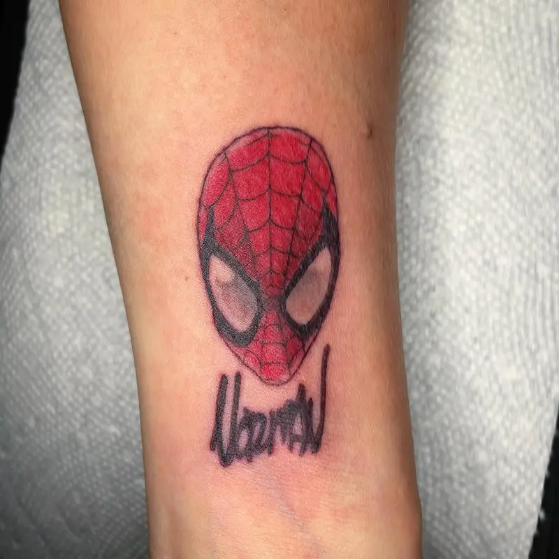 I got to do this illustrative Spider-Man the other day as a memorial to my clients cousin who was an illustrator for…