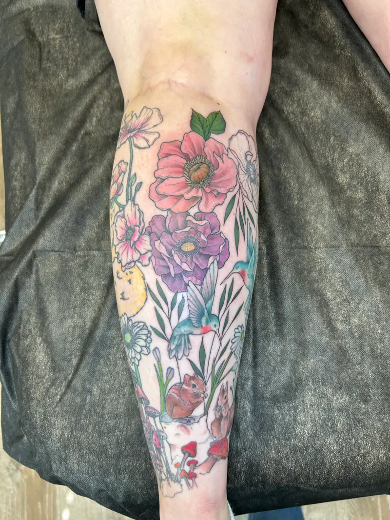 4 hours for the color