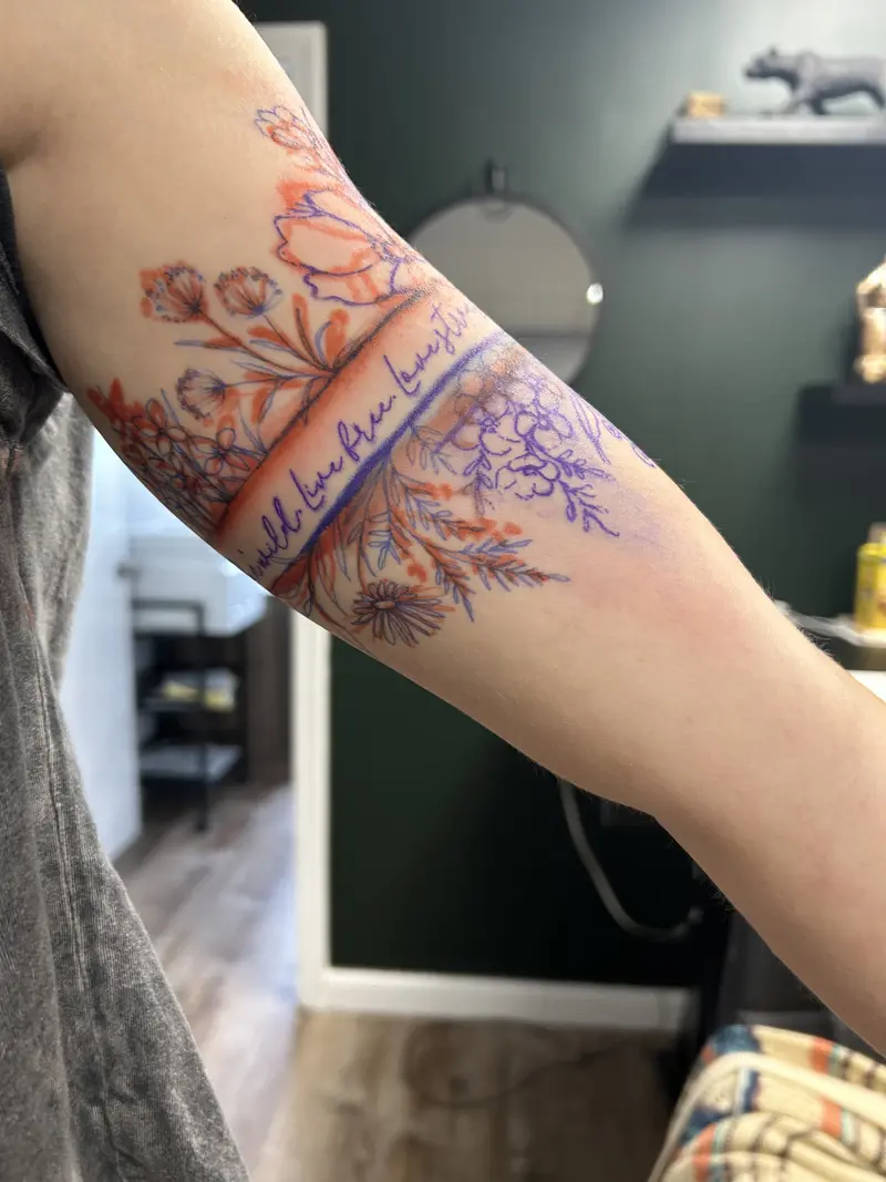 Tattoo work