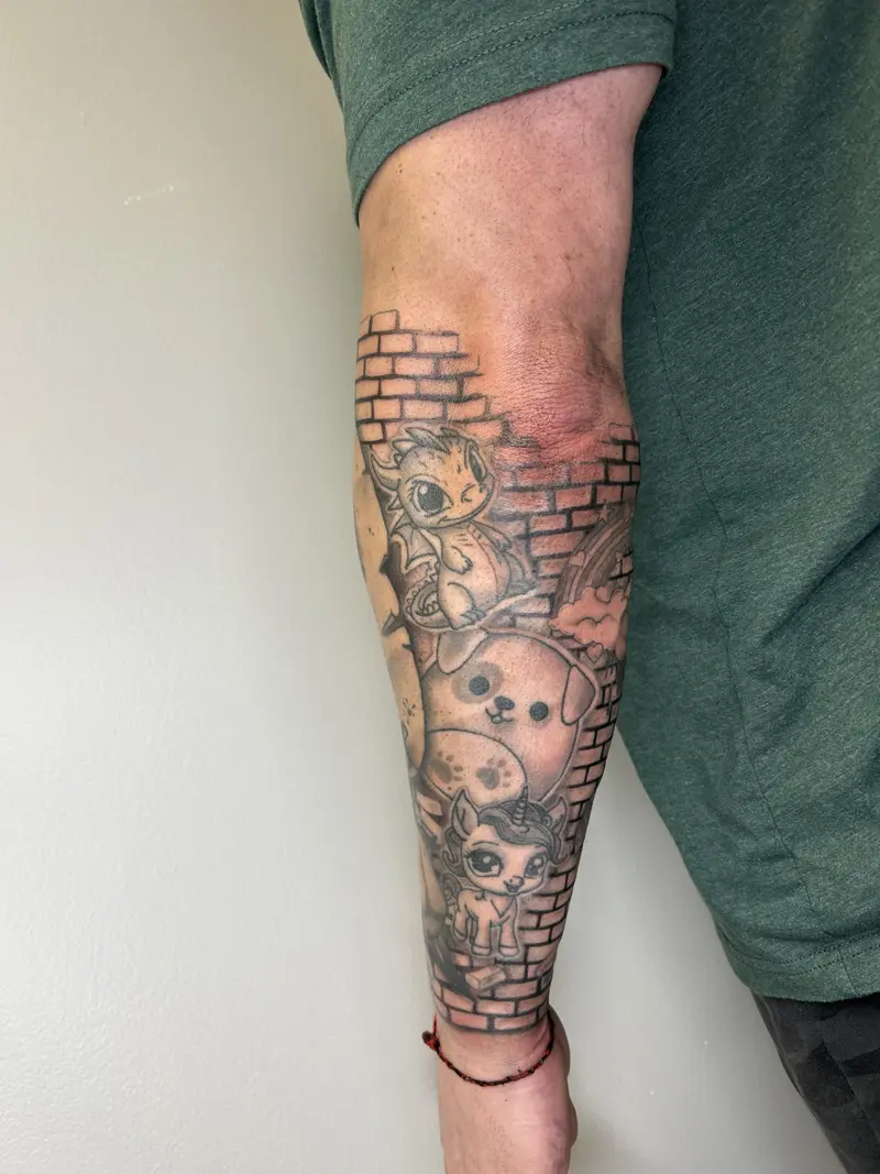 Tattoo work