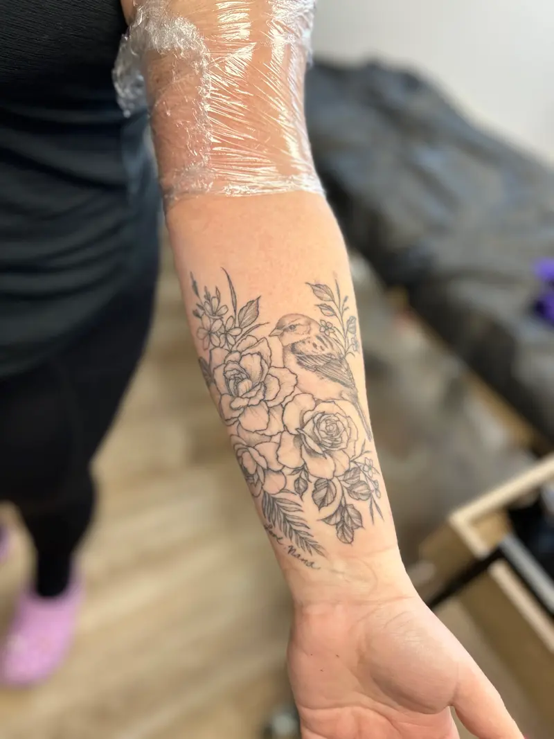 Tattoo work
